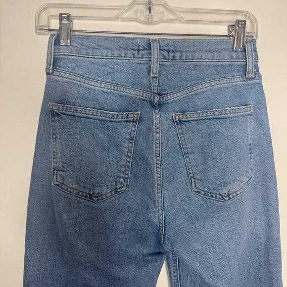 Agolde Wilder Mid Rise Comfort Straight in Cascadia 24 - Picture 6 of 8